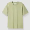 Promoção Camiseta Masculina Manga Curta Sensação Fresca de Seda de Gelo Verão Novo Estilo Secagem Rápida Respirável Manga Meia Manga Casual Top Fino