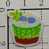 Adesivos de Etiqueta Mini Fofos, Estampas de Transferência Térmica, Patches de Tecido Autoadesivos Coloridos de Desenho Animado para Roupas, Artesanato Feito à Mão de Cachorro Pequeno Pet
