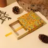 Caja de embalaje para joyería tipo vintage con extracción, caja de almacenamiento para pulseras, anillos, collares, pendientes y caja de exhibición para accesorios culturales y creativos