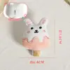 Broche de Desenho Animado Fofo de Pelúcia, Chaveiro Acessório DIY de Pinguim, Pingente Pequeno para Decoração de Bolsa, Boneca que Faz Barulho