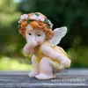 Artesanato de Resina para Jardins Transfronteiriços: Fadas das Flores e Anjos para Decoração de Casa, Jardim e Micro-Paisagismo