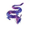Dragón Chino Impreso en 3D Dragón de Cristal Dragón Volador Adorno de Escritorio Figura de Paisaje Juguete Artesanal Venta al por Mayor Dropshipping
