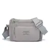 2026 Nova Tendência de Moda Transfronteiriça Bolsa Feminina, Bolsa de Ombro Fashion, Bolsa Transversal Casual de Nylon com Múltiplas Camadas