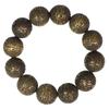 Pulsera de cuentas de Buda Jin Sinan madera sombría material viejo veta Shun ojo de gato pulsera Jin Sinan puesto de mayoreo regalos más vendidos