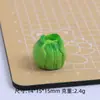 Juguetes de Comida Vegetal Estéreo Simulados Accesorios para Joyería Hechos a Mano DIY Pegamento de Crema Resina Pequeños Accesorios Adornos para Pasadores Materiales