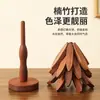 Tapete Isolante para Árvore, Tapete Doméstico Anti-Escaldante e Resistente a Altas Temperaturas, Porta-Copos de Bambu para Árvore de Natal, Tapete para Panela e Tigela de Bambu Cruzado Atacado