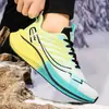 Sapatos esportivos masculinos de algodão duplo pipoca leve para corrida estilo outono e inverno superfície de couro absorção de choque sapatos esportivos à prova de vento resistentes ao desgaste sapatos casuais