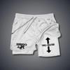 Amazon Comercio Electrónico Transfronterizo Más Vendidos Shorts de Verano Estampado Digital 3D para Hombre Doble Capa Transpirables Casuales