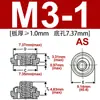 Porcas de Pressão Selecionadas Cuidadosamente As/Ac-M3M4M5M6, Porcas Flutuantes de Pressão Ajustáveis de Aço Inoxidável Imperial Galvanizado a Ferro