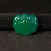 Pingente Grande Fechadura Ruyi de Calcedônia, Fechadura de Nome Original, Fivela da Paz, Pingente de Jade, Pingente de Ágata, Fechadura de Bebê, Fechadura de Aniversário Infantil