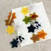 Pasador de Acetato con Forma de Estrella Estilo Coreano para Mujer, Pinza Lateral para Mechones Sueltos, Pinza de Pato, Pinza Pequeña de Alta Gama, Accesorio Versátil para el Cabello