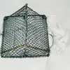 Trampas para cangrejos, jaulas para cangrejos con mecanismo de volteo, trampas para cangrejos galvanizadas, redes de agarre triangulares, jaulas para cangrejos revestidas de aluminio, jaulas de pesca para cangrejos de uso marino.