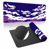 Alfombrilla de escritorio para gaming estilo japonés con flor de cerezo, un producto popular transfronterizo, con una superficie grande de goma antideslizante para teclados y ratones de computadora