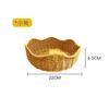 Cesta creativa de onda para snacks imitación ratán tejido cesta de frutas tejida plato tejido para snacks cesta de frutas cesta para frutos secos bandeja hecha a mano cesta para snacks