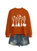 Amazon eBay sitio independiente de moda y único para mujer, recipiente químico de cinco frascos, sudadera floral otoño-invierno para comercio exterior