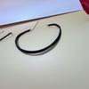 Colar Choker Punk Rock de Couro Preto Estilo Harajuku Europeu e Americano Acessórios Góticos Tendência