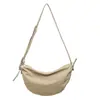 Tendencia de Moda Transfronteriza Bolso Tipo Dumpling para Mujer 2025 Nuevo Bolso Cruzado de Hombro para Viajes Diarios Bolso Cruzado de Nylon Venta al por Mayor