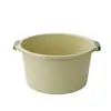 Cubo Grueso para Baño de Pies de Color Contrastante, Cubo Portátil para Spa de Pies, Cubo para Lavar Pies con Masajeador de Puntos de Acupuntura en los Pies, Tina para Pies con Almacenamiento y Aislamiento