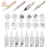 Agulha de Microneedling Elétrica com Baioneta Mts Nano Cabeça Microcristalina Instrumento Microcristalino Introduz Rosca Universal Baioneta Cabeça Microcristalina