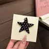 Nuevo Pinza para el Cabello de Moda de Lunares de Estrella para Mujer, Pinza de Flequillo Sin Costuras de Moda, Simple Pinza Lateral Accesorio para el Cabello, Pinza Dulce