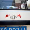 Alas de Batman 3D pegatinas tridimensionales para coche pegatinas de PVC para coche pegatinas de decoración para coche pegatinas antiarañazos comercio exterior