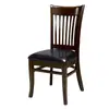 Sillas para comer de tienda de té con leche, sillas para tienda de postres, sillas para comer casuales, sillas de restaurante, sillas de madera maciza, sillas de comedor de madera maciza para uso doméstico, fábrica de alta calidad