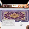 Mouse Pad Grande Popular Retro Transfronteiriço Estilo Exótico para Escritório Base Antiderrapante Superfície Lisa Fina Fábrica de Origem Venda por Atacado