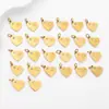 Pendente de 26 Letras Transfronteiriço Simples Personalizado DIY Colar Transfronteiriço Novo Coração de Amor Acessórios de Letra de Corrosão