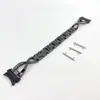 Adecuado para Correa Samsung Galaxy Watch 22 20mm Forma de T Grande X Incrustada de Diamantes Correa de Reloj Inteligente de Aleación de Zinc