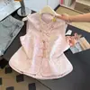 Chaleco Bordado de Jacquard de Seda Cómodo con Calidad Garantizada para Madres, Nuevo Estilo Chino, Adecuado para Primavera y Otoño, para Uso Diario
