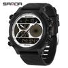 Reloj de Venta Caliente en Transmisión en Vivo de Comercio Exterior, Reloj Electrónico Despertador Multifuncional para Estudiantes, Reloj Deportivo para Exteriores con Doble Pantalla Luminoso Impermeable
