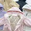 Abrigo de Invierno para Niñas Ropa Infantil 2025 Elegante Nuevo para Niños Bebé Top Forro Polar Algodón