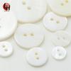 Atacado Local Botão de Concha Plana Duas Cores de Água Doce Bei Hebei Botão para Camisa Cardigã Roupa Botão de Concha