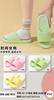 Pantuflas de Moda Casual de Color Puro para Mujer, Chanclas de Ducha para Mujer, Pantuflas para el Hogar y Exteriores de Doble Uso para Mujer