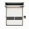 Taller de Fábrica Puerta Rápida Dura Turbo Sensor Automático Puerta Elevable Aleación de Aluminio Rodillo Espiral Puerta Enrollable Antirrobo