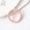 Anel Mabe colorido 33mm com revestimento UV argola mola chaveiro acessório DIY material de decoração fivela de conexão para bolsa