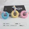 Juguete para Mascotas Huella de Pie TPR Bola Pequeña con Espinas Molienda de Dientes Resistente a Mordidas Bola Sólida Elástica Suministros Transfronterizos para Mascotas Juguetes para Perros