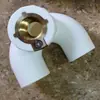 Accesorios para Tuberías PPR de Doble Tubería de Igual Potencial Junta Codo Roscado Interno Engrosado T de Tres Vías Directo Accesorios para Tuberías de Fusión en Caliente Junta