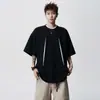 Novas Camisetas Soltas de Verão com Design de Manga Curta, Roupas Versáteis Casuais da Moda Tendência para Homens Bonitos