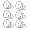 Venta al por mayor del fabricante Anillos para la nariz redondos 316L Perforación corporal Anillos abiertos para la nariz Anillos para los labios Tachuelas para la nariz estilo europeo y americano Transfronterizo