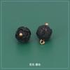Em estoque Cheongsam Botão Retro Lotus Shell Jade Atacado Headwear Pérola Fivela Imitação Tang Terno Botão Antigo Hanfu