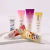 Tubo Blanco para PCR Pe Tapa de Rosca Cuerpo Manguera Cosmética Suministro Directo de Fábrica Venta al por Mayor