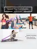 Banda Elástica de Yoga Banda de Resistencia Fitness para Hombres y Mujeres, Entrenamiento de Estiramiento, Elevación de Cadera, Apertura de Hombros, Banda de Resistencia para Ejercicio en Casa y al Aire Libre