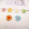 Color Flor Margarita pendiente Accesorios para el cabello DIY Diadema Pin lateral Accesorios
