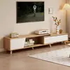 Mueble de TV para apartamentos pequeños, mueble de almacenamiento, mueble de pared moderno minimalista para el hogar, mueble de TV retráctil nórdico, mueble de suelo