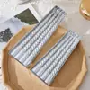 Venta al por mayor transfronteriza Vela Europea Roscada Sumergida en Laca Blanco Oro Plata Rojo Espiral Palo Largo Cera Decoración para el Hogar Boda Navidad