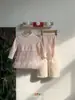 Ropa para Niños Jenny Ropa de Invierno para Bebé Niña Falda de Malla de Princesa Forrada de Polar Conjunto de Top con Empalme Leggings Versátiles para Niñas