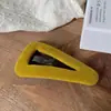 Pasador de Terciopelo Colorido Forma de Gota de Agua para Mujer 2025 Nuevo Elegante Flequillo Pinza BB Adorno para el Cabello Pinza Lateral Accesorios para el Cabello