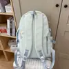 Nova Mochila Escolar Estilosa de 2026 com Alto Valor Estético, Estilo Japonês, Mochila Borboleta Fresca e Doce, Bolsa Leve de Costas Duplas para Alunos do Ensino Fundamental II e Médio