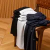 Nuevos pantalones casuales cómodos y transpirables para hombre con textura suave mate 13046